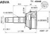 ASVA TY-40A48 Joint Kit, drive shaft